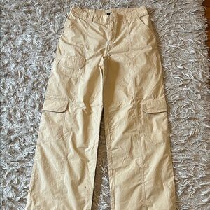Wild Fable Beige Wide Leg Pants